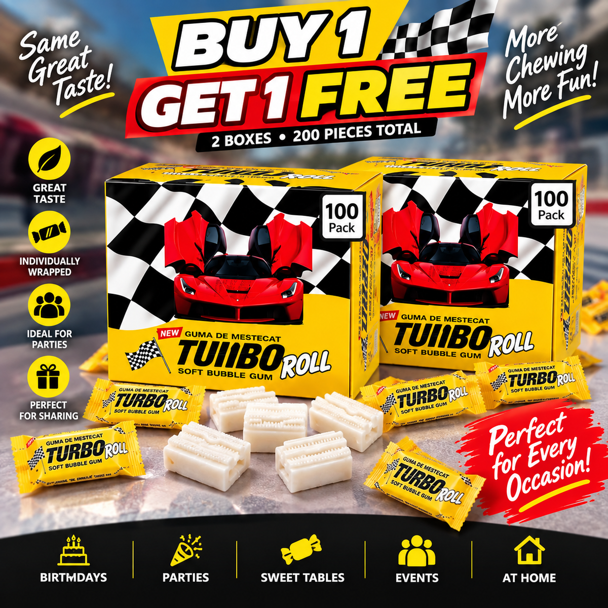 Gume Turbo - 1+1 Free